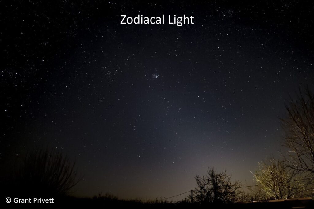 Image showing zodiacal light.